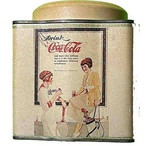 Coca Cola Golf Tin Collectible 1989 Coca-Cola Coke